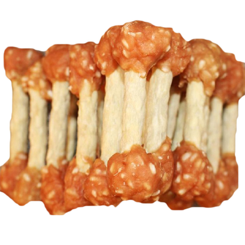 Snacks pour chiens Nourriture pour animaux de compagnie Poitrine de poulet fraîche pour chiens Nourriture pour chiots, dents propres, entraînement et récompense